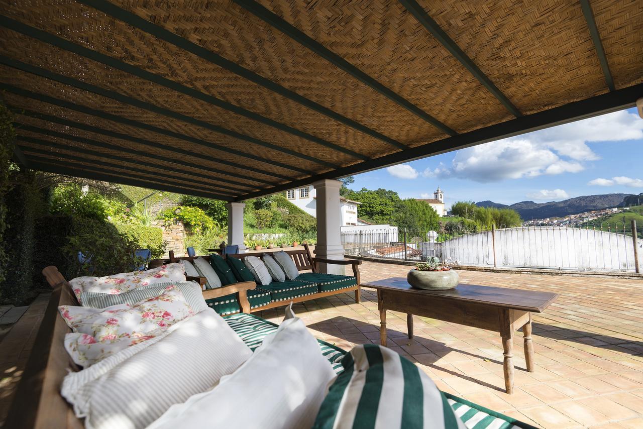 Hotel Solar Do Rosario Оро Прето Екстериор снимка A pergola